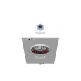 Milbank U4496-XL-WC 8 Terminal Ringless Meter Socket, Lever Bypass With Cover Test Switch Prewired