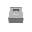 Milbank U4496-XL-WC 8 Terminal Ringless Meter Socket, Lever Bypass With Cover Test Switch Prewired
