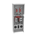 Milbank U5100 4 Terminal Ring Type Meter Socket - Small Closing Plate, Surface Mount