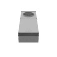 Milbank U5100 4 Terminal Ring Type Meter Socket - Small Closing Plate, Surface Mount