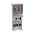 Milbank U5100 4 Terminal Ring Type Meter Socket - Small Closing Plate, Surface Mount
