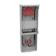 Milbank 4 Terminal Meter Socket Enclosure - Ring Type & Ringless Options, Horn Bypass & Main Breaker Variants, Surface Moun