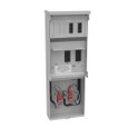 Milbank 4 Terminal Meter Socket Enclosure - Ring Type & Ringless Options, Horn Bypass & Main Breaker Variants, Surface Moun
