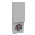 Milbank 4 Terminal Meter Socket Enclosure - Ring Type & Ringless Options, Horn Bypass & Main Breaker Variants, Surface Moun