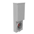 Milbank 4 Terminal Meter Socket Enclosure - Ring Type & Ringless Options, Horn Bypass & Main Breaker Variants, Surface Moun
