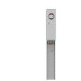 Milbank U5702 4 Terminal Ringless Meter Socket - Plain Top Lever Bypass, Double Pedestal Direct Bury