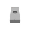 Milbank 4 Terminal Ringless Meter Socket Large Hub Open Lever Bypass, 1 Position, 320 Ampere