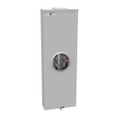 Milbank 4 Terminal Ringless Meter Socket Large Hub Open Lever Bypass, 1 Position, 320 Ampere