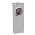 Milbank U5818-RL-200S 4 Terminal Ringless Small Hub Open 1-200 Ampere Main Breaker Wired