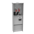 Milbank U5818-RL-200S 4 Terminal Ringless Small Hub Open 1-200 Ampere Main Breaker Wired
