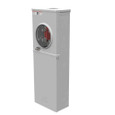 Milbank U5818-RL-200S 4 Terminal Ringless Small Hub Open 1-200 Ampere Main Breaker Wired