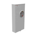 Milbank 4 Terminal Ringless Meter Socket Plain Top Lever Bypass, 1 position 320 Ampere Single Connector Locking 4-600kcmil Double Connector Locking 6-350kcmil