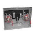Milbank Ringless Lever Bypass Multi-Position Meter Socket - 5 Terminal, 2-4 Position, LILCO Approved