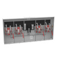 Milbank Ringless Lever Bypass Multi-Position Meter Socket - 5 Terminal, 2-4 Position, LILCO Approved