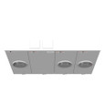 Milbank Ringless Lever Bypass Multi-Position Meter Socket - 5 Terminal, 2-4 Position, LILCO Approved