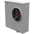 Milbank U3599-O-KK-BLG 5 Terminal Ringless Meter Socket Plain Top Horn Bypass with 7/8" Barrel Lock Provision