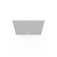 Milbank GE Wireway End Type 1 Screw Cover ANSI 61 Gray Steel