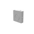 Milbank GE Wireway End Type 1 Screw Cover ANSI 61 Gray Steel