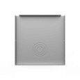 Milbank GE Wireway End Type 1 Screw Cover ANSI 61 Gray Steel
