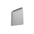 Milbank GE Wireway End Type 1 Screw Cover ANSI 61 Gray Steel