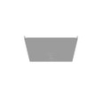 Milbank GE Wireway End Type 1 Screw Cover ANSI 61 Gray Steel