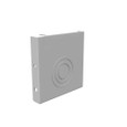 Milbank GE Wireway End Type 1 Screw Cover ANSI 61 Gray Steel