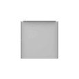 Milbank GE Wireway End Type 1 Screw Cover ANSI 61 Gray Steel