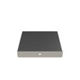Milbank GE Wireway End Type 1 Screw Cover ANSI 61 Gray Steel