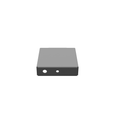 Milbank GE Wireway End Type 1 Screw Cover ANSI 61 Gray Steel