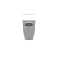 Milbank U3727-O 4 Terminal Ringless Meter Socket Plain Top 2-main Breaker Provision Double Pedestal Direct Bury