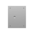Milbank 6-Inch Width Steel Screw Cover Type 1 With Teardrop Slots Mounting Holes In Back