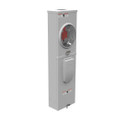 Milbank U5842-RL Ringless Meter Main 4 Terminal, 100–200 Amp, Small Hub, Outdoor Service