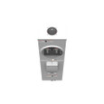 Milbank U5842-RL Ringless Meter Main 4 Terminal, 100–200 Amp, Small Hub, Outdoor Service
