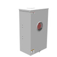 Milbank S4244-X 13 Terminal Ringless Large Closing Plate Test Switch Provision 20in-34in-12in Painted Steel Single Front Lift Off Cover Hasp Current Transformer Rack Installed