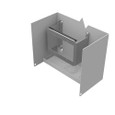 Milbank K5400-BRIDGE Receptacle Mounting Bridge Millennium