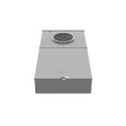 Milbank U5169 4 Terminal Ring Type Meter Socket - Dual Small Closing Plates with Main Breaker & Branch Circuits