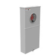 Milbank U5169 4 Terminal Ring Type Meter Socket - Dual Small Closing Plates with Main Breaker & Branch Circuits