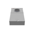 Milbank U5169 4 Terminal Ring Type Meter Socket - Dual Small Closing Plates with Main Breaker & Branch Circuits