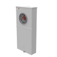 Milbank U5169 4 Terminal Ring Type Meter Socket - Dual Small Closing Plates with Main Breaker & Branch Circuits