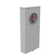 Milbank U5169 4 Terminal Ring Type Meter Socket - Dual Small Closing Plates with Main Breaker & Branch Circuits