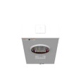 Milbank U4497-XL-WC 13 Terminal Ringless Meter Socket, Small Closing Plate Lever Bypass With Cover Test Switch Prewired