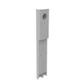 Milbank U5707-O-200S 4 Terminal Ring Type Plain Top 1-200 Ampere Main Breaker Single Pedestal Direct Bury Wired Temp To Final