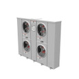 Milbank U2854-X 4-5 Terminal Ringless Meter Socket Large Closing Plate 4 Position 4-125 Ampere Main Breaker Provision