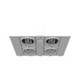 Milbank U2854-X 4-5 Terminal Ringless Meter Socket Large Closing Plate 4 Position 4-125 Ampere Main Breaker Provision