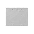 Milbank U2854-X 4-5 Terminal Ringless Meter Socket Large Closing Plate 4 Position 4-125 Ampere Main Breaker Provision