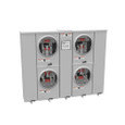 Milbank U2854-X 4-5 Terminal Ringless Meter Socket Large Closing Plate 4 Position 4-125 Ampere Main Breaker Provision