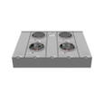 Milbank U2854-X 4-5 Terminal Ringless Meter Socket Large Closing Plate 4 Position 4-125 Ampere Main Breaker Provision