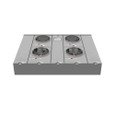 Milbank U2854-X 4-5 Terminal Ringless Meter Socket Large Closing Plate 4 Position 4-125 Ampere Main Breaker Provision