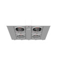 Milbank U2854-X 4-5 Terminal Ringless Meter Socket Large Closing Plate 4 Position 4-125 Ampere Main Breaker Provision