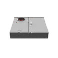 Milbank 4 Terminal Ring Type Small Closing Plate Link Bypass 1-100 Ampere Main Breaker 12 Branch Circuit